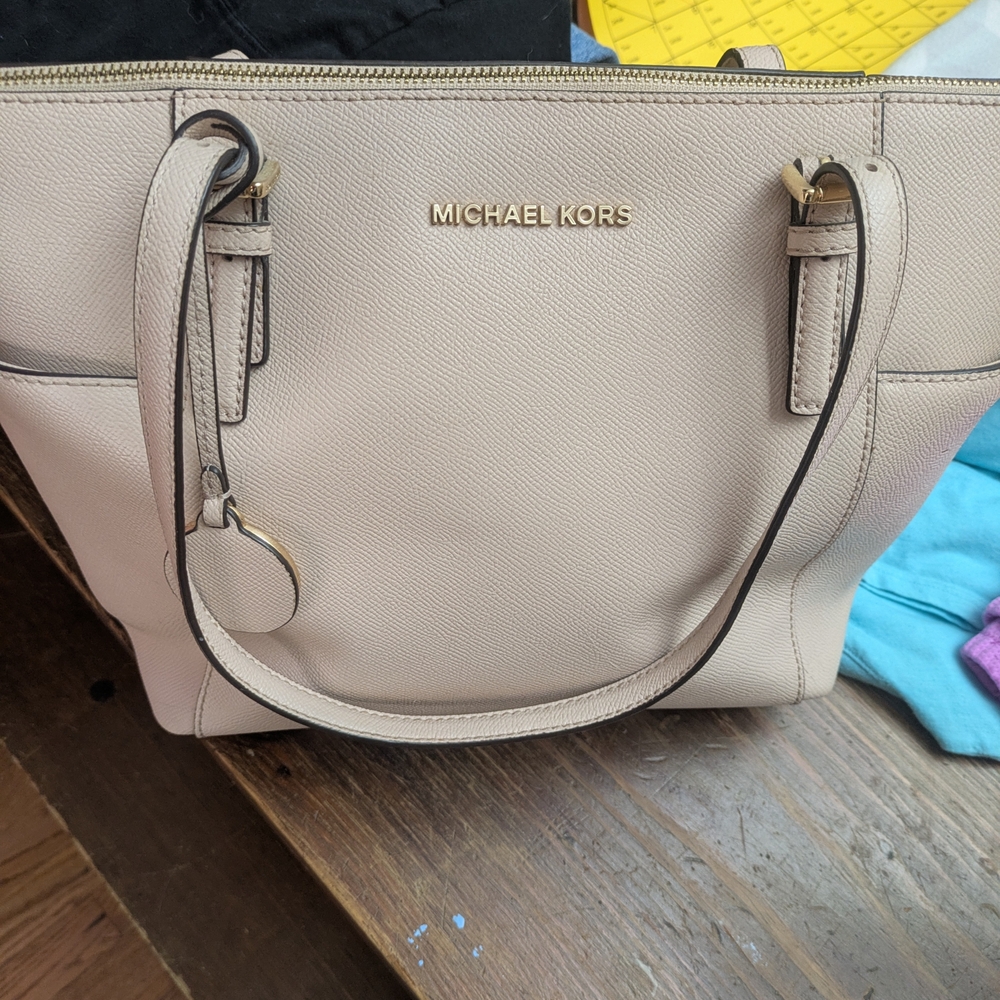 Michael Kors Cream Tote Bag